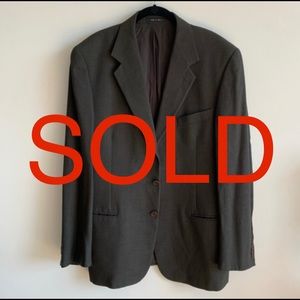 SOLD 10/20/19 Emporio Armani Men's Blazer Jacket